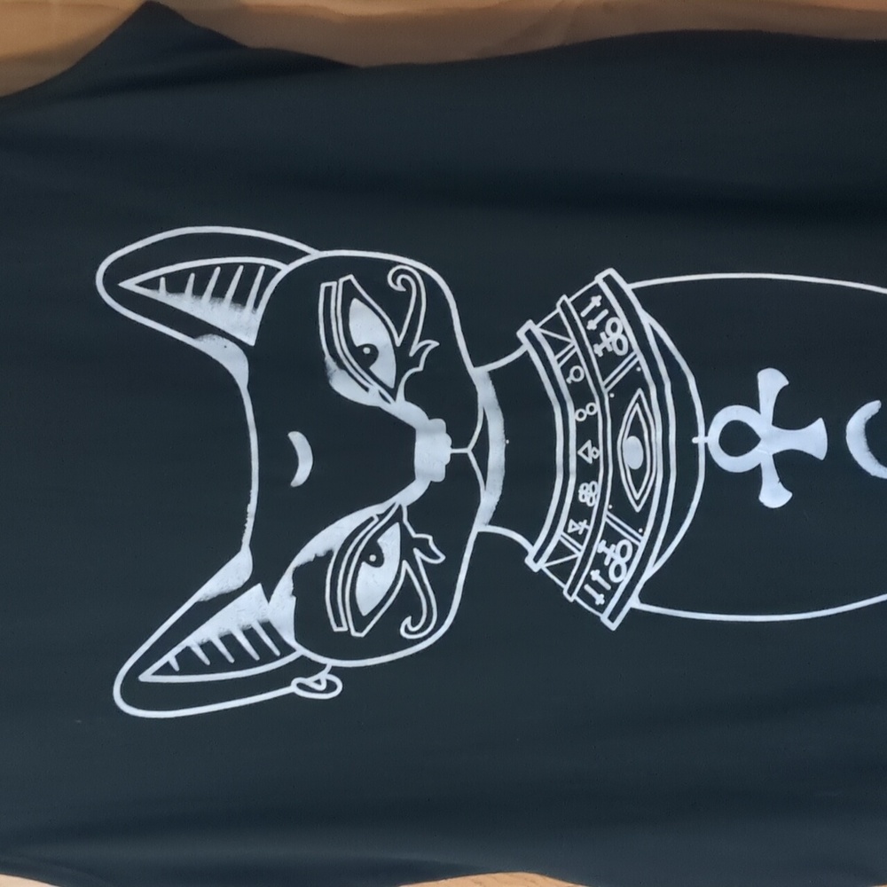 Egyptian Cat Dress Goth - Picture 2 of 3
